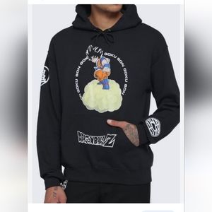 Dragon Ball Z Goku Kanji Hoodie. Sz Large.